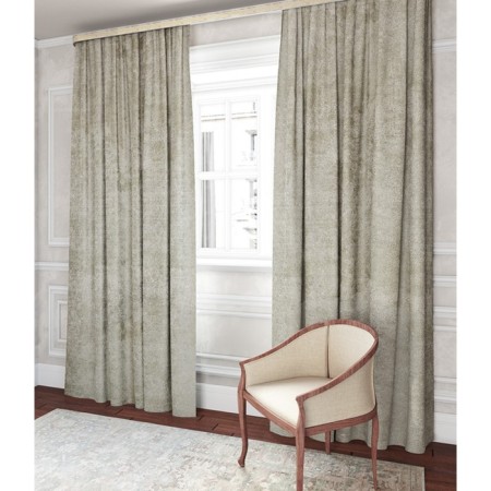Curtain "Savoy", size 150x260 cm, olive color