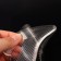 Suppinators for shoes, adhesive, silicone, 10 × 7 cm, pair, color transparent