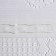 Tulle on the kitchen with a curtain tape, 155x220 cm, white color, 100% polyester