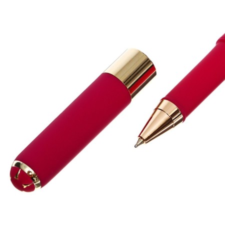 Ballic handle, 0.5 mm, BrunovisConti Monaco, blue rod, Soft Touch Purple case, in case-3