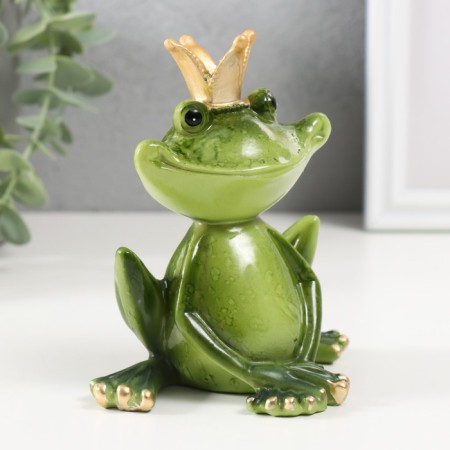 Souvenir Polystone Lak "Frog-Tsarevna" 11.5x10.5x7 cm-1