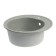 AGATA AG7C3 washing, Sredal, 500 x 180 mm, round, gray color