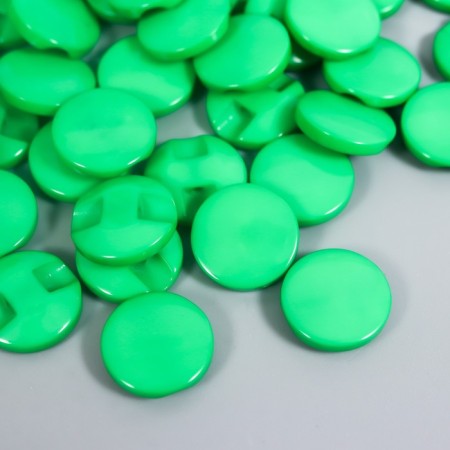 Buttons plastic on the midnight "Kruglyash grass" 1.3x1.3 cm set 50 pcs 2x5x5.5 cm