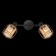 Sconces Citilux "Taverna" CL542622, 34x18 cm, 2x60W, E14, Black Color Black