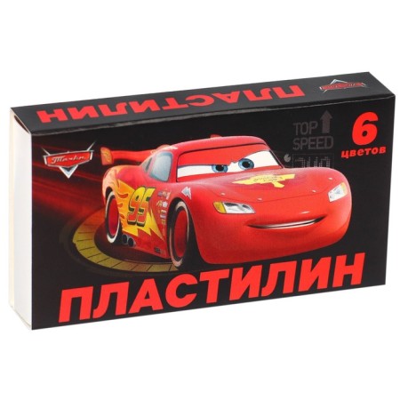 Plasticine 6 colors 60 g "Cars"-2