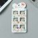 Hair crab "Arena" (set 6 pcs) arc, 2.5 cm, white