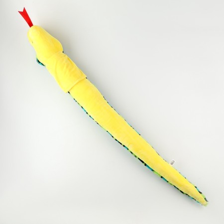Soft toy "Snake", 112 cm, green color-4