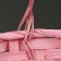 Wicker basket, D16 x 13.5 x 20 cm, pink, bamboo