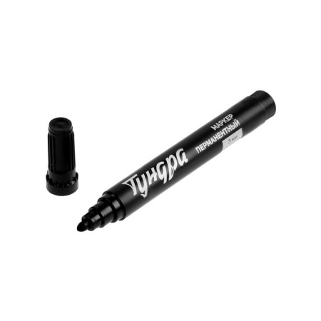 Building tundra marker, permanent, black, line width 3 mm-2
