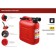 Canister for fuel and lubricants "bison" master, 10 l, plastic
