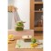 Smart Solutions baking and storage container, with a bamboo cover, 520 ml