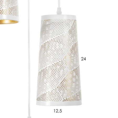 Lamp Bayerlux "Plaza" 3he27 40W white gold 30x30x24-90cm-4