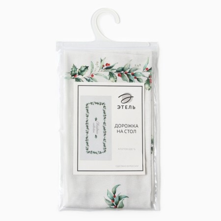 New Year. Driving Ethel "Christmas Collection" 30x70 cm, 100% cotton, sarzha 190 g/m2-6