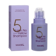 Шампунь MASIL 5 SALON NO YELLOW SHAMPOO 50 мл