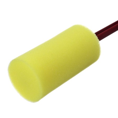 Rock’N’Roll bottle washing with a burgundy sponge, 38 cm.-2