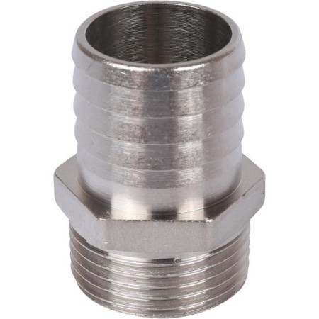 Stout SFT -0067-000130, 1 "x 30 mm, external thread, nickelled brass-1