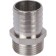 Stout SFT -0067-000130, 1 "x 30 mm, external thread, nickelled brass
