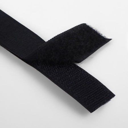 Velcro, 25 mm × 25 ± 1 m, black color-1