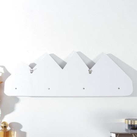 Decorative tree hooks "Snow Mountains" 50x4.5x19.5 cm-3