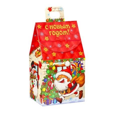 Confectionery set "Mini House Santa" 210 g-2