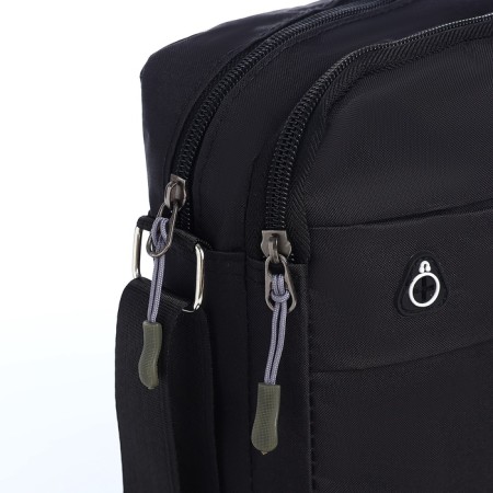 Male bag, black color-3