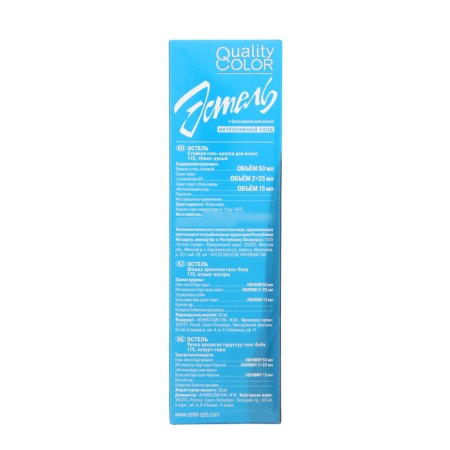 Estel Gel-color tone No. 115, dark bluish-6