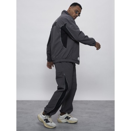 Male tracksuit, size 48, gray color-26
