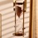 Sanding clock with the "Hanin" compass of brass