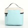 Thermo -mosuma with a zipper, 4.5 l, beige/blue color