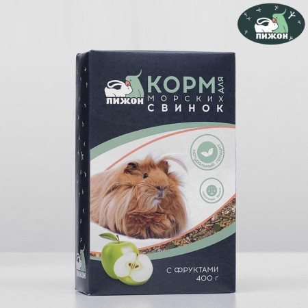 Feed "Piggon" for guinea pigs, with fruits, 400 g