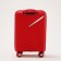 Small 20 suitcase, lightning department, code castle, 4 wheels, red color
