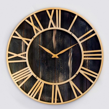Wall watches, series: loft, "cesvik", smooth move, D-60 cm-1