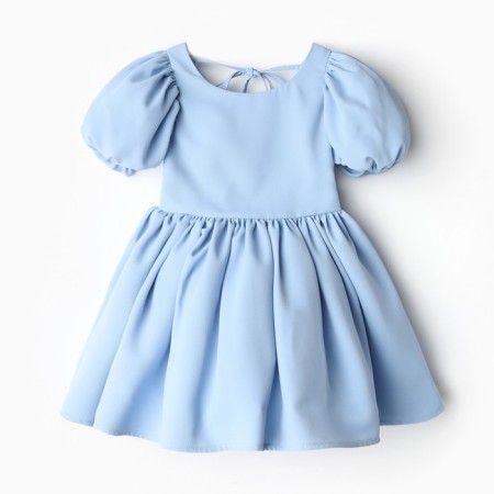 Платье нарядное детское MINAKU: PartyDress, цвет голубой, рост 98 см-8