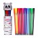 Flomasters 12 colors in the tube of panda gray, ventilated cap