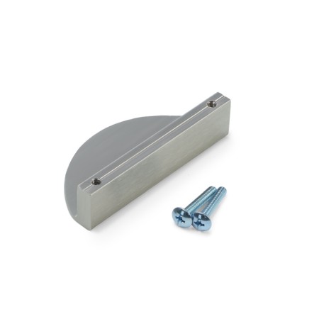 Cappio H002ss bracket handle is a semicircle, aluminum, l = 78 mm, m/o 64 mm., Sat color. nickel-7