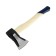 Calun forged tundra, round iron wedge, hikori ax (hazel) 43 cm, 1 kg