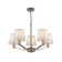 Marika 5x60W E14 chandelier gold