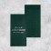 Gift envelope, “only for you”, embossing, designer paper, 11 × 22 cm