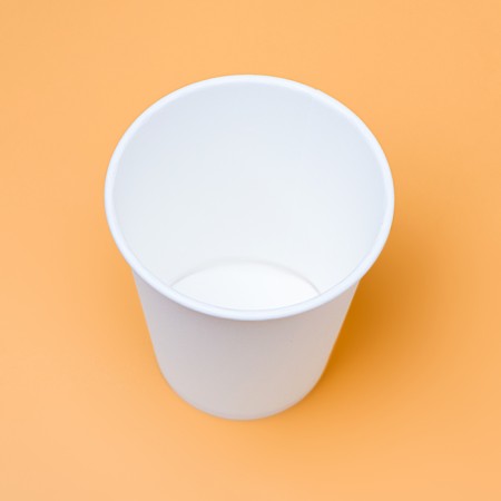 A single -single paper glass, white, 250 ml, 80 mm-2
