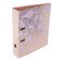 A4, 75 mm PAPKA-Registrum, Devente Gold Rose Butterfly, collapsible, metal edging, matte lamination, foil embroidery