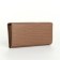 Women's wallet on magnets, brown color