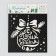 Stencil for creativity "Christmas ball", 15 x 15 cm, plastic