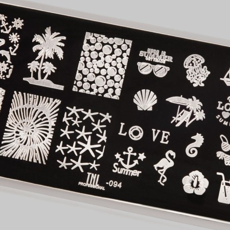 TNL Premium Tropical Mood Stamping Plave-1