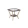 Journal table "Melbourne", 650 × 650 × 500 mm, color gray concrete