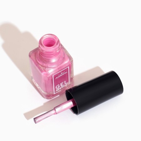Nail polish with gel effect, jeanmishel, tone 200, pink pearl, 6 ml-3