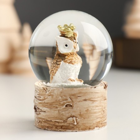 Souvenir Polystone Water Bird "Bird in the Crown" MIX 4.5x4x6 cm-2