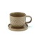 Tea couple Dolce Ceramo. "Sandy shore", 2 items: mug 200 ml, saucer d = 10 cm