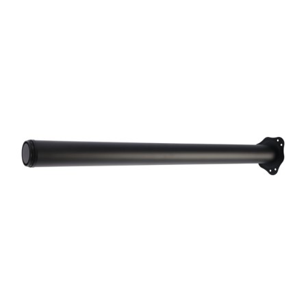 Furniture support, bar, tundra, 60x820 mm, black color-1