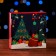 Gift box team with the window "New Year's abstraction", 11.5 x 11.5 x 3 cm