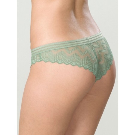 Women's panties, size 48, green color-1